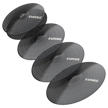 Paquete de Platillos Evans Ecp-db-1 Hi-Hats 14 Crash 16 Y 18 Ride 20 Pulgadas
